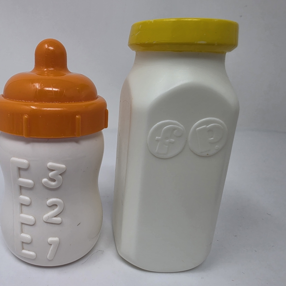 Fisher Price Bottle Pretend Play Lot of 2